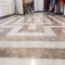 Marble floor polishing