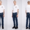 ED-80 Slim Tapered Jeans for men