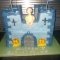 Boys Castle/ Fort Christening Cake