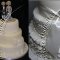 Lace effect cakes