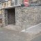 Random stone garage.