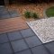 Basalt paving and decking