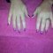 Acrylic Nails with polish