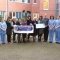 Raising £9,800 for the Pembroke Ward Salisbury Hospital