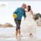 a kiss in the surf on Little Kaiteriteri beach NZ