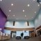 High Ceiling Reception Lighting