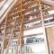 Gable End Bookcase  This fitted oak bookcase completely fills one wall in a study and was designed t