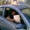 Hafiz Imran outside Nelson Test Centre