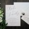Watercolour Wedding Invitation